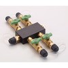 回収用ヘッダー(3/8"フレア，4分岐4バルブ) TASCO(タスコ)