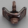 EA952CD-2 5x25mm波板用ビス(鉄下地用・ブロンズ/100個) エスコ 50663874