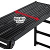 DRSWB-1000 脚部伸縮足場台 DRSWB ブラック 長谷川工業 50669720