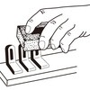 EA366EE-4 #240/80x50x20mm 研磨ブロック(ゴム製) エスコ 50672378
