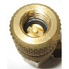 EA405AB-1 F1/4"xF1/4" クイックシールアダプター(L型) エスコ 50680236