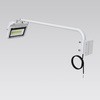 高演色 看板灯 一体型LEDアームライト 60W 約90cmアーム ワイド照射 GOODGOODS(グッド・グッズ)