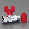 Rc3/4"xR3/4" 耐熱ボールバルブ エスコ
