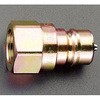 R 1/4" カプラープラグ(高圧) エスコ