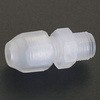 6mmxR 1/4" ユニオン(ハーフ/PP製) エスコ