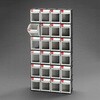 EA957FM-46 603x167x1218mm/4列 6段 マルチストール エスコ 50705052