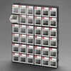 EA957FM-66 606x106x 759mm/6列 6段 マルチストール エスコ 50705165