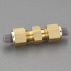 8x 8mm ユニオン(ストレート/黄銅製) エスコ