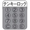 EA961KC-32 430x370x180mm/外寸 セキュリティ保管庫 エスコ 50706495