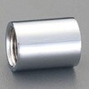 Rc1/2"xRc3/4" 給水管ソケット(クロムメッキ) エスコ