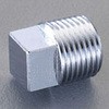 R 1/2" 給水管プラグ(クロムメッキ) エスコ