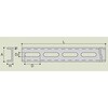 EA439AB-43 44.4x17x400mm チャンネル(穴付) エスコ 50721877