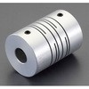 6 x 8 mm/25mm フレキシブルカップリング(セットスクリュー) エスコ