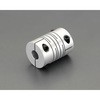 6.35x 8mm/25mm フレキシブルカップリング(クランピング) エスコ