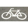 1000x700mm 路面道路標識[自転車] エスコ