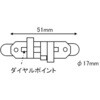 EA983SF-21 6.5mmx1.2m ケーブルロック エスコ 50767508