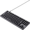 TK-MC30UKLGY/EC キーボード 有線 着脱式USBケーブル メカニカル式(赤軸/リニア) テンキーレス コンパクトサイズ 【 WindowsOS macOS ChromeOS パソコン 等対応 】 Leggero エレコム 50773399