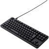 キーボード 有線 着脱式USBケーブル メカニカル式(静音赤軸/リニア) テンキーレス コンパクトサイズ 【 WindowsOS macOS ChromeOS パソコン 等対応 】 Leggero エレコム