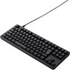 TK-MC30UKPBK キーボード 有線 着脱式USBケーブル メカニカル式(静音赤軸/リニア) テンキーレス コンパクトサイズ 【 WindowsOS macOS ChromeOS パソコン 等対応 】 Leggero エレコム 50773408