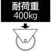 EA986M-160 160x50mm 車輪(ラバータイヤ・アルミホイール) エスコ 50775987