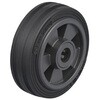 EA986MC-1 80x25mm 車輪(ラバータイヤ・PPリム・ローラーベアリング) エスコ 50776118