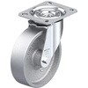 EA986NA-125 125mm キャスター(自在金具・スティール車輪) エスコ 50776958