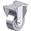 EA986NM-125 125mm キャスター(固定金具・スティール車輪) エスコ 50777082