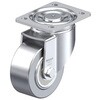 EA986NN-125 125mm キャスター(自在金具・スティール車輪) エスコ 50777116