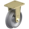 EA986NV-150 150mm キャスター(スティール車輪・レール用) エスコ 50777143