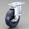 EA986PT-112 75mm キャスター(自在金具・ブレーキ付) エスコ 50778385