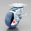 EA986PT-143 75mm キャスター(自在金具・微音・ブレーキ付) エスコ 50778543
