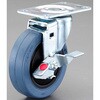 EA986PT-173 100mm キャスター(自在金具・微音・ブレーキ付) エスコ 50778638