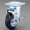 EA986PT-83 150mm キャスター(自在金具・ブレーキ付) エスコ 50778918