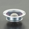 EA986S-16 76.0x31.0mm ボールキャスター(スチール製) エスコ 50780512