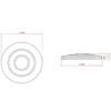 EA991AA-1.5A 100L ポリエチレン容器 蓋(EA991AA-1.5用) エスコ 50789278