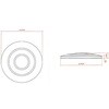 EA991AA-2A 200L ポリエチレン容器 蓋(EA991AA-2用) エスコ 50789296