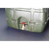 EA991AB-12 200L ポリエチレン給水容器(バルブ付/OD色) エスコ 50789375