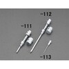 38mm グリースポンプ用 ニードルアダプター エスコ