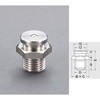 G1/4" グリースニップル(ボタンヘッド/ステンレス製) エスコ