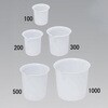 EA991KT-1000 1000ml ポリビーカー エスコ 50793322