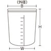 EA991KW-3 300ml ポリプロピレン製カップ(10個) エスコ 50793417