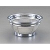 275x118mm ざる(ステンレス製/ブルー) エスコ