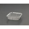 180x180x 45mm 部品洗浄ざる(ステンレス製) エスコ