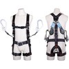 フルハーネス型墜落制止用器具 飛燕ハーネス(HIEN HARNESS)ランヤード付 ツイン SRリトラ付 ツヨロン(藤井電工)