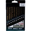 鉄工用ドリル刃セット GREAT TOOL