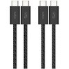 BoostCharge 240W USB-C to C\tgP[u 1.5M 2{Zbg ubN