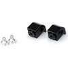 Puig アダプター adjustable Passenger フットペグ | 20253 Puig (プーチ)