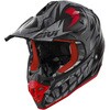 オフロードヘルメット 60.1 GLOOM マットブラック/チタン/レッド サイズ 63/XXL GIVI(ジビ)