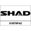 ブラックアルミニウムマウンティングプレート SHAD (シャッド)