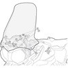 D6401KIT �}�E���e�B���O�L�b�g �X�N���[�� 6401DT GIVI(�W�r) 51615289